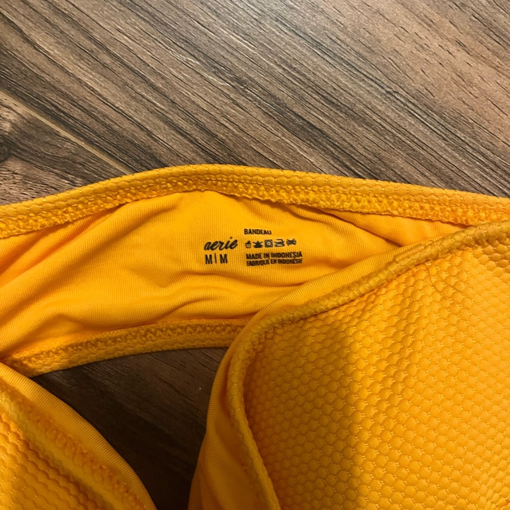 Aerie bandeau bikini top! Golden yellow - Picture 2 of 2